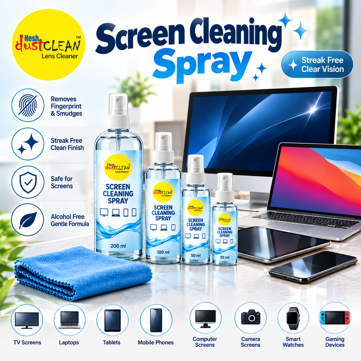 Screen Cleaning Spray
