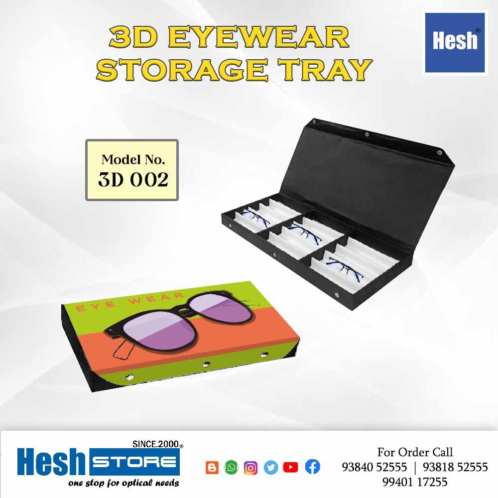 Glasses Storage Box - Tray 004 - 3d Eyewear Concept