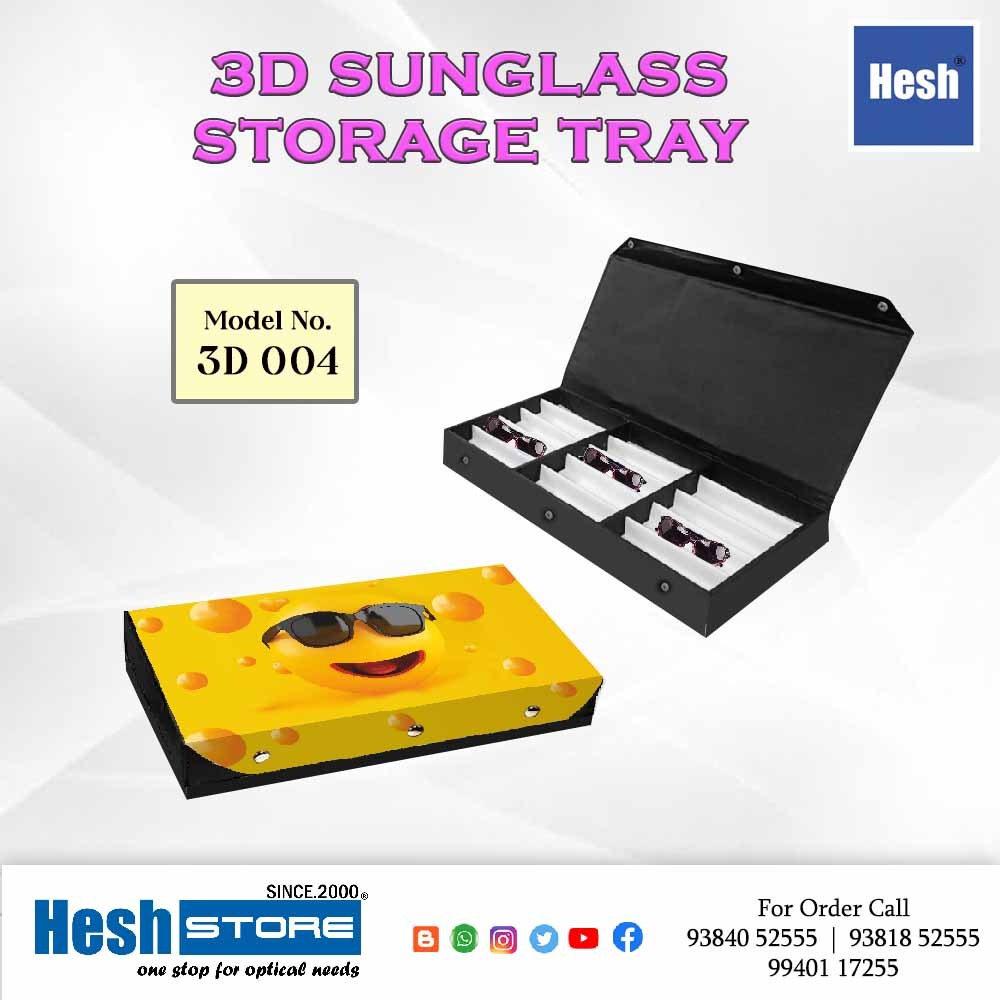 Eyewear Storage Box Case - Tray 004 - 3d Sunglass Concept
