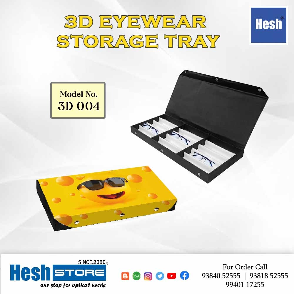 Eyewear Storage Box Case - Tray 004 - 3d Sunglass Concept
