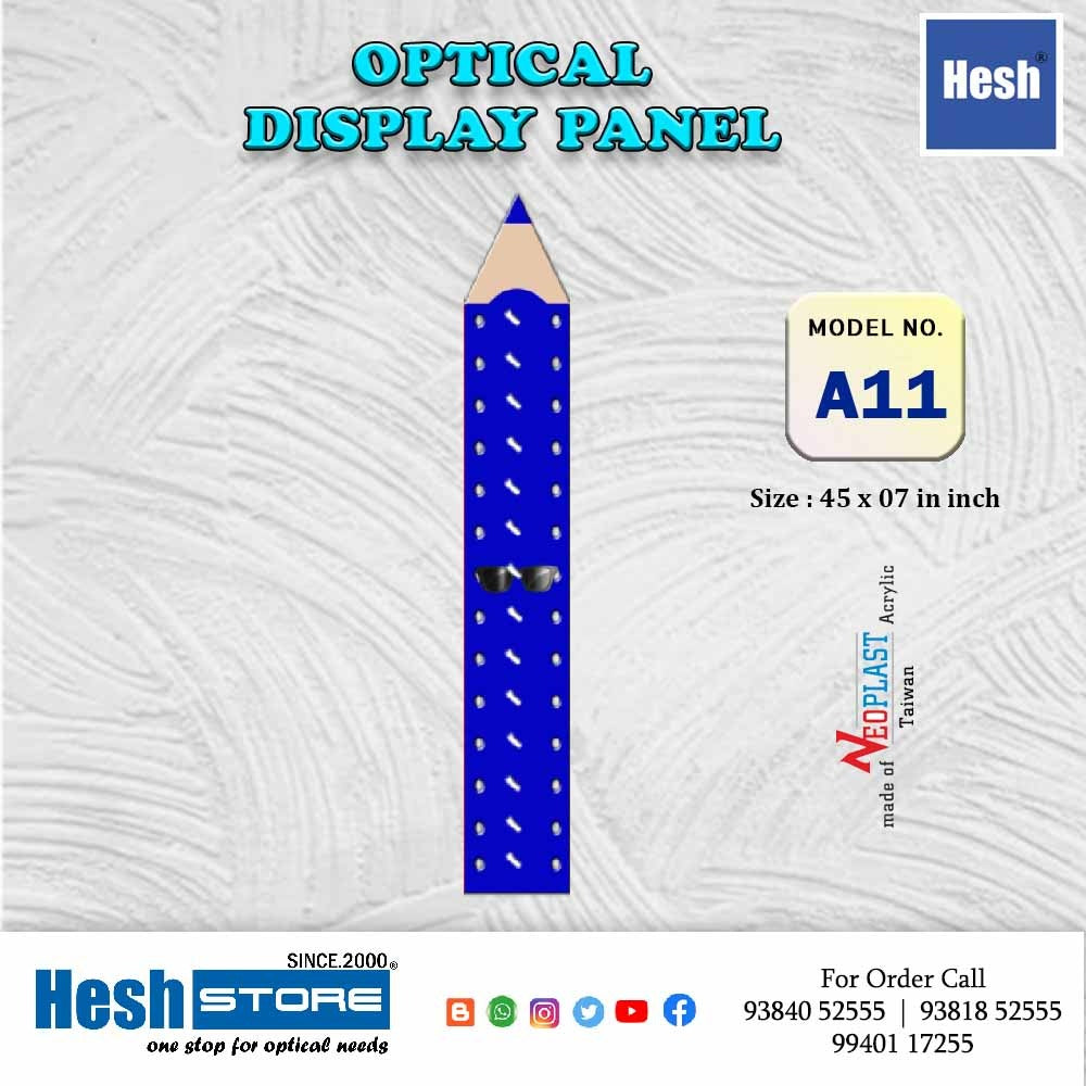 Acrylic Wall Panels & Displays for Eyewear - A11