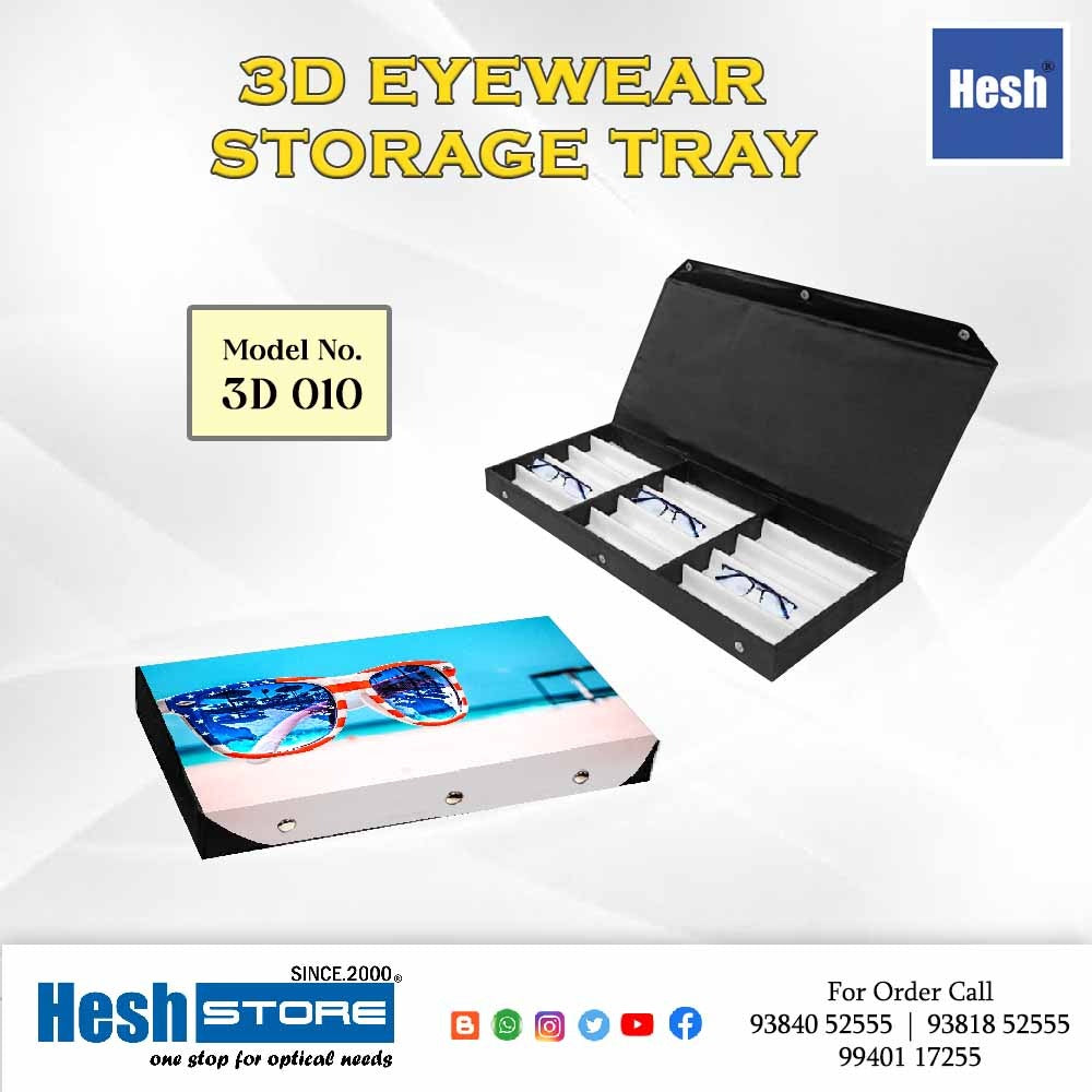 Eyewear Storage Box Case - Tray 004 - 3d Sunglass Concept