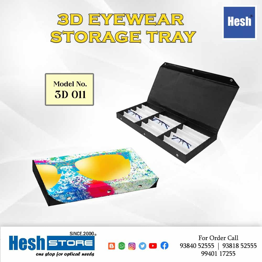 Eyewear Storage Box Case - Tray 004 - 3d Sunglass Concept