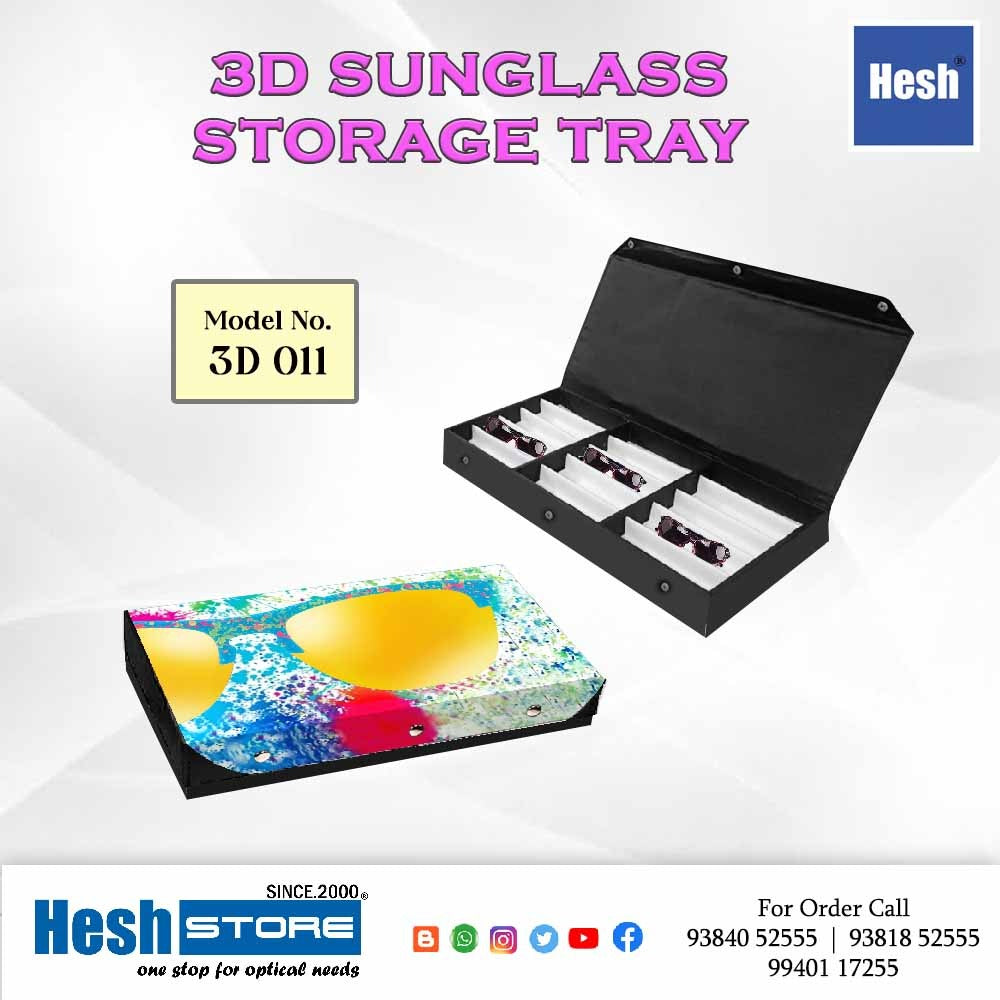 Eyewear Storage Box Case - Tray 004 - 3d Sunglass Concept