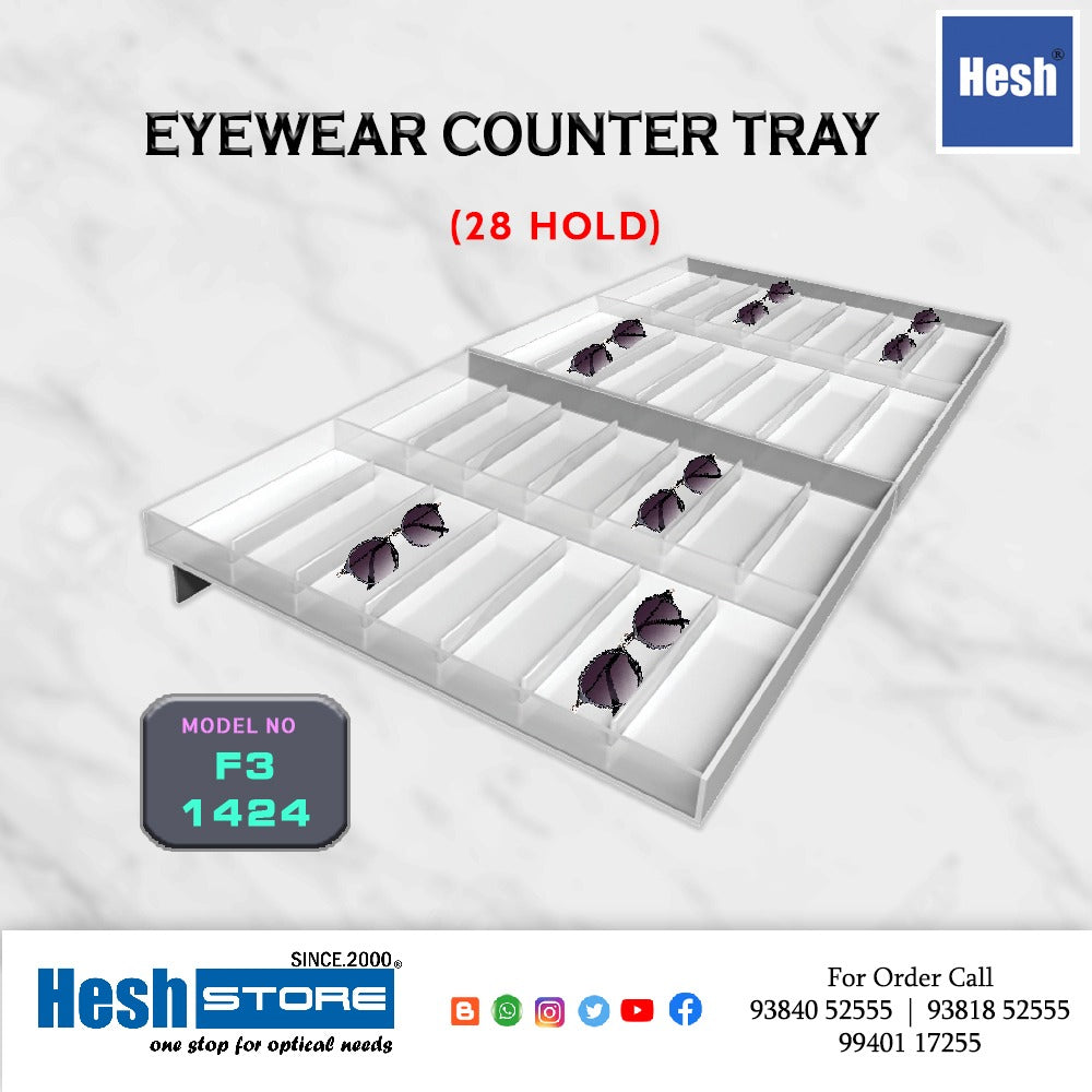 Acrylic Counter Tray FOURBELS - F3