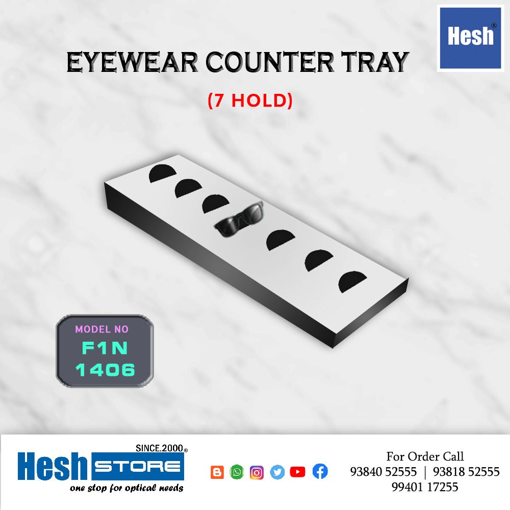 Acrylic Counter Tray - F1 - Singles