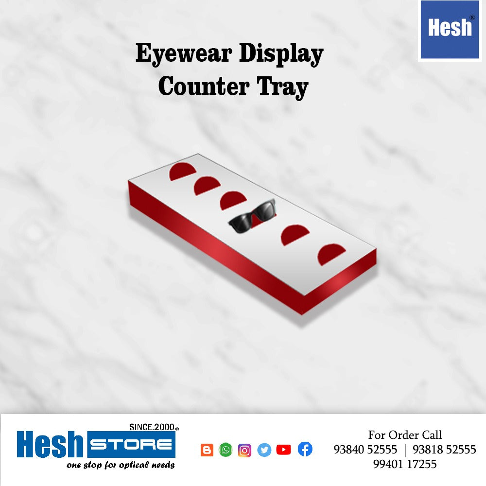 Acrylic Counter Tray - F1 - Singles