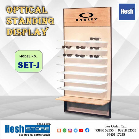 Floor Display Eyewear Frame Stands - SET J