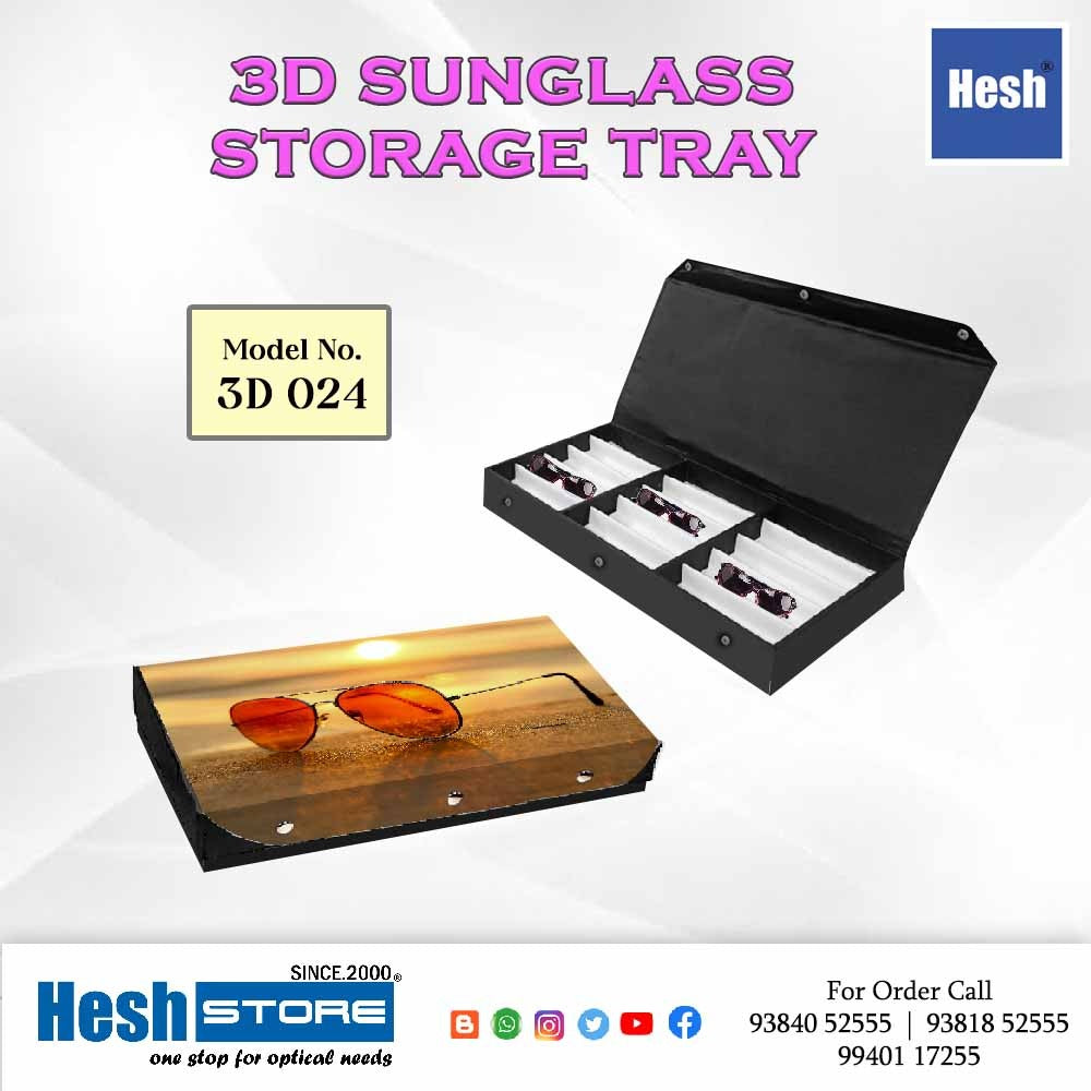 Glasses Storage Box - Tray 004 - 3d Eyewear Concept