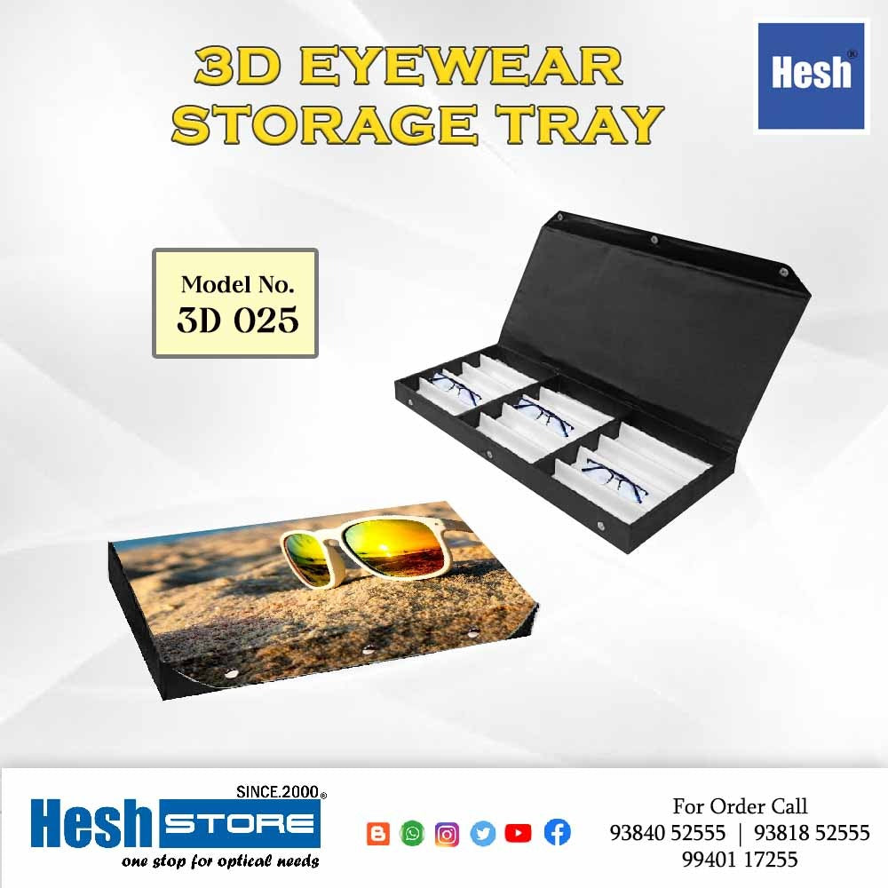 Eyewear Storage Box Case - Tray 004 - 3d Sunglass Concept