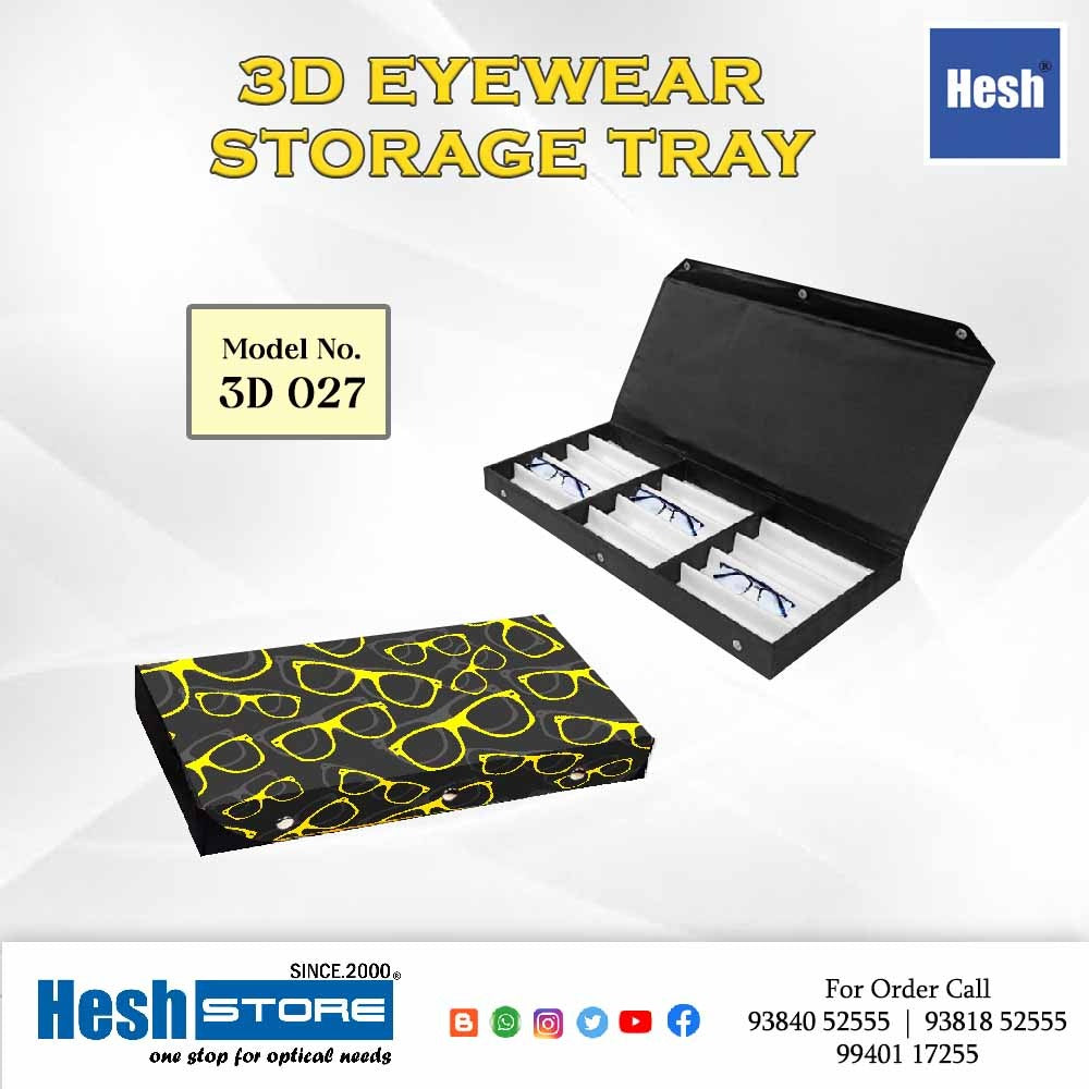 Glasses Storage Box - Tray 004 - 3d Eyewear Concept