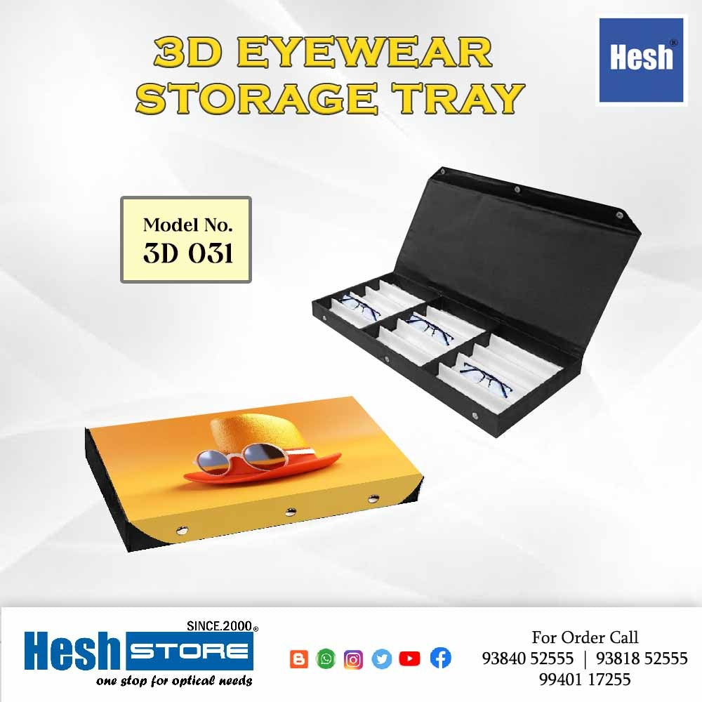 Eyewear Storage Box Case - Tray 004 - 3d Sunglass Concept