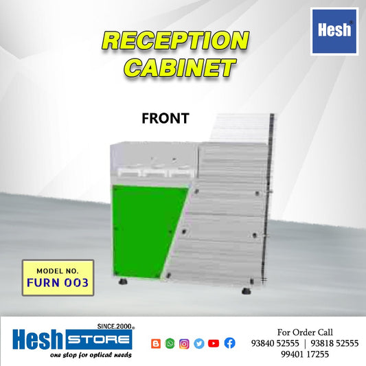 Optical Sales Cum Recaption Cabinet