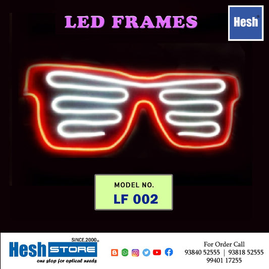 Glasses Shape Led Sign Board