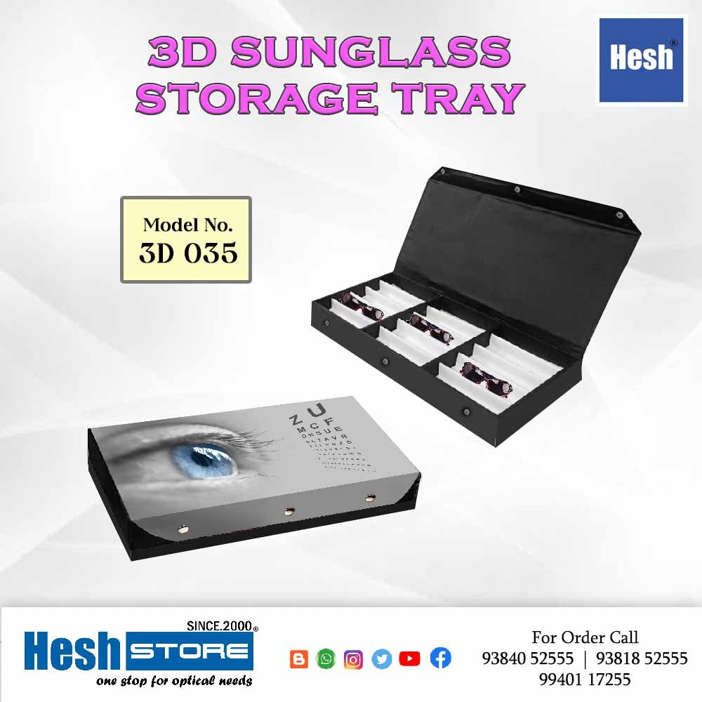 Glasses Storage Box - Tray 004 - 3d Medical Concepts