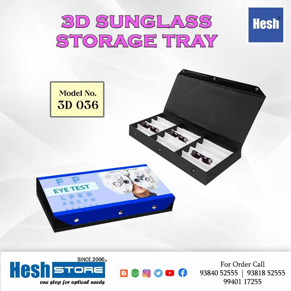 Glasses Storage Box - Tray 004 - 3d Medical Concepts