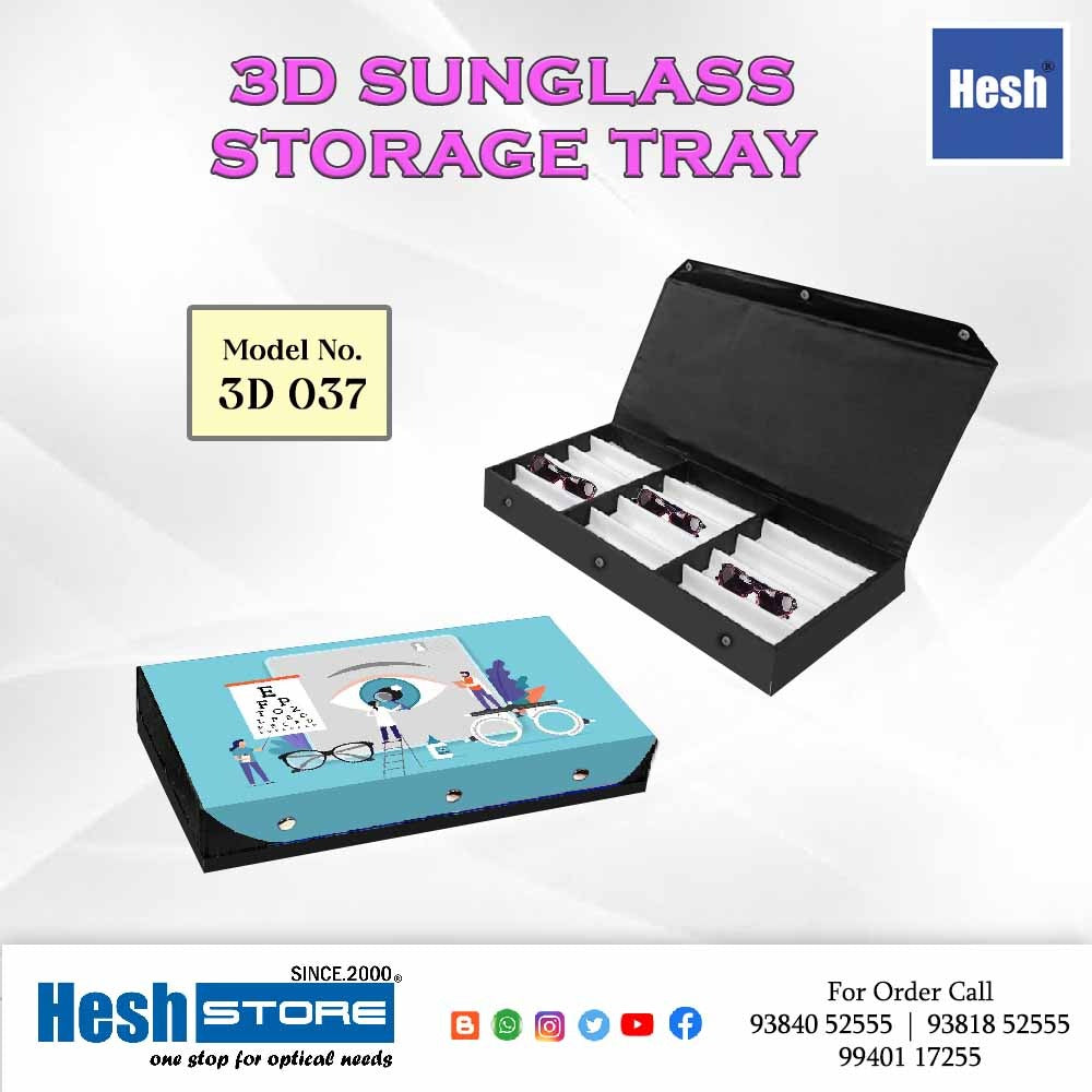 Glasses Storage Box - Tray 004 - 3d Medical Concepts