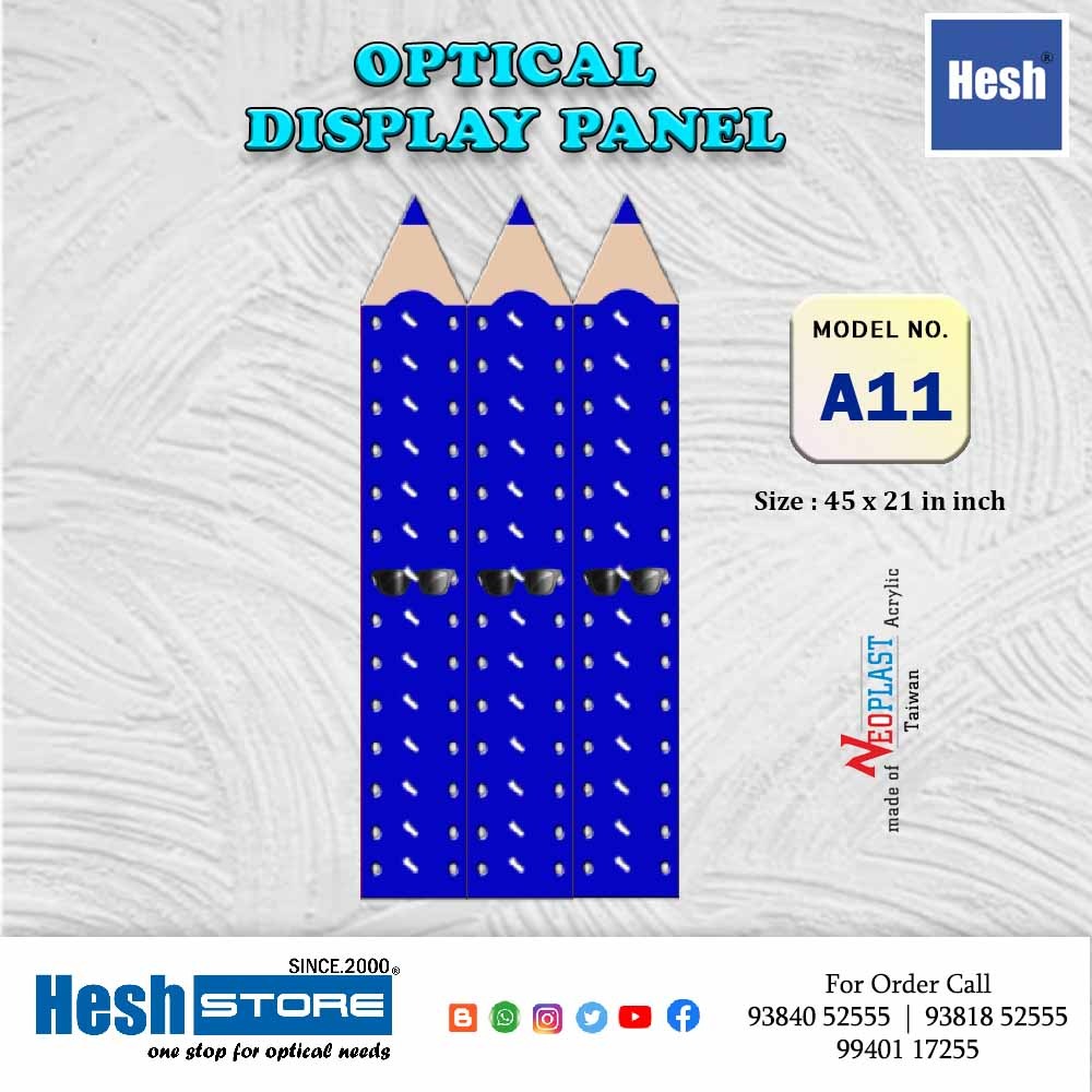 Acrylic Wall Panels & Displays for Eyewear - A11