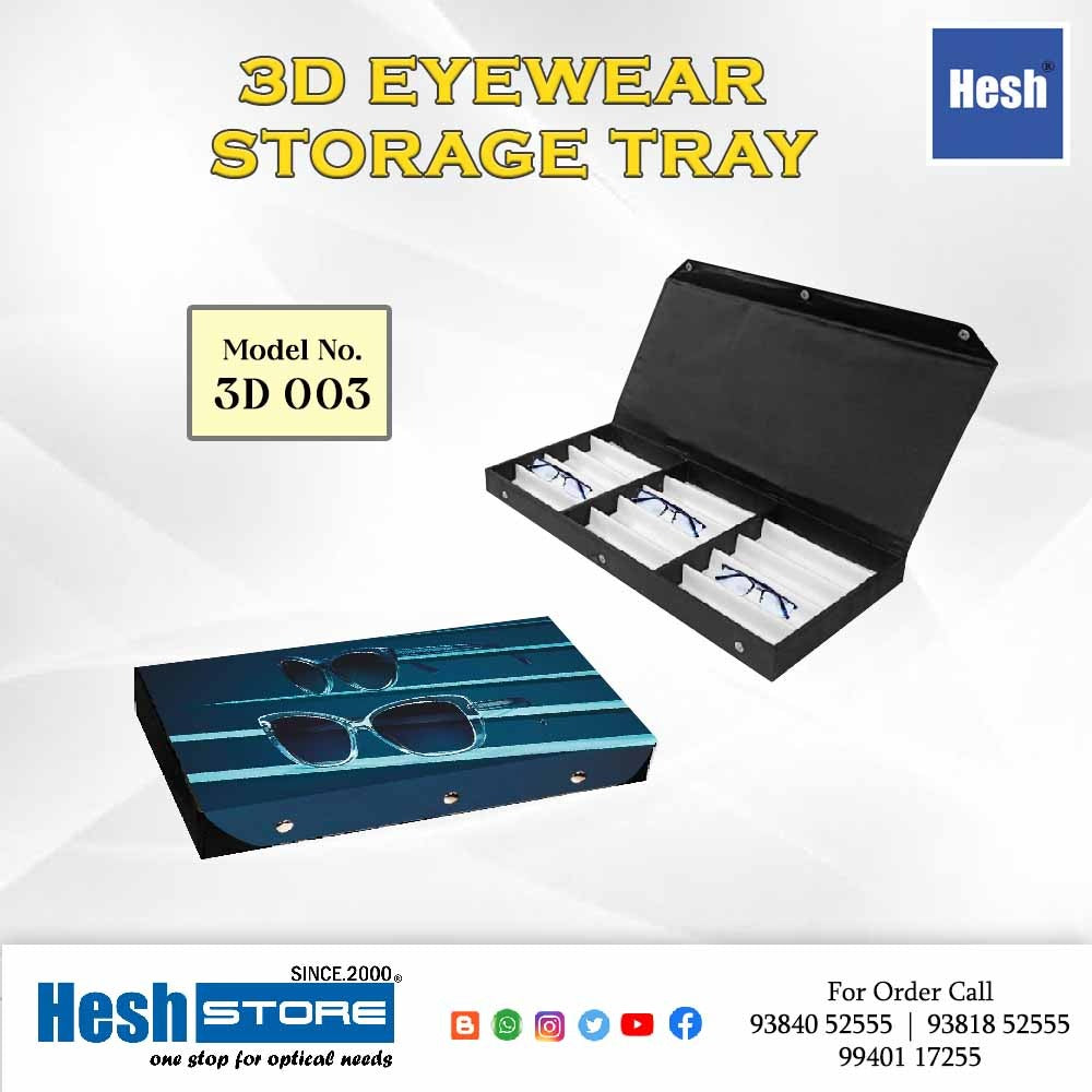 Eyewear Storage Box Case - Tray 004 - 3d Sunglass Concept