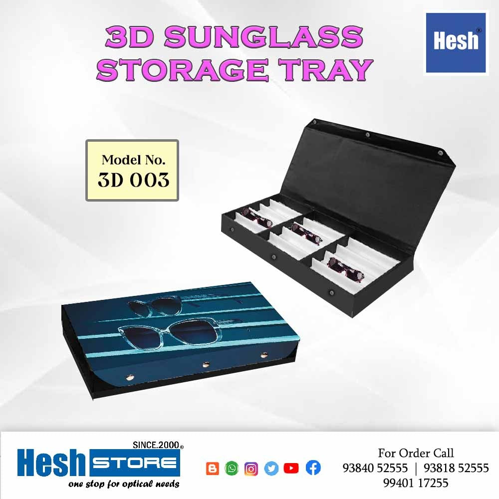 Eyewear Storage Box Case - Tray 004 - 3d Sunglass Concept