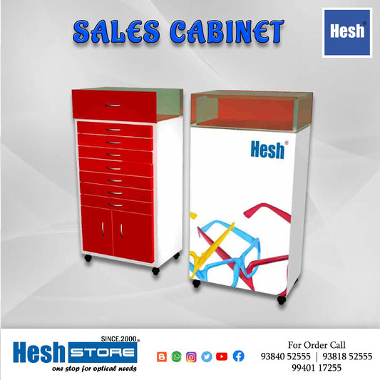 Optical Display Cabinets - Rail 201
