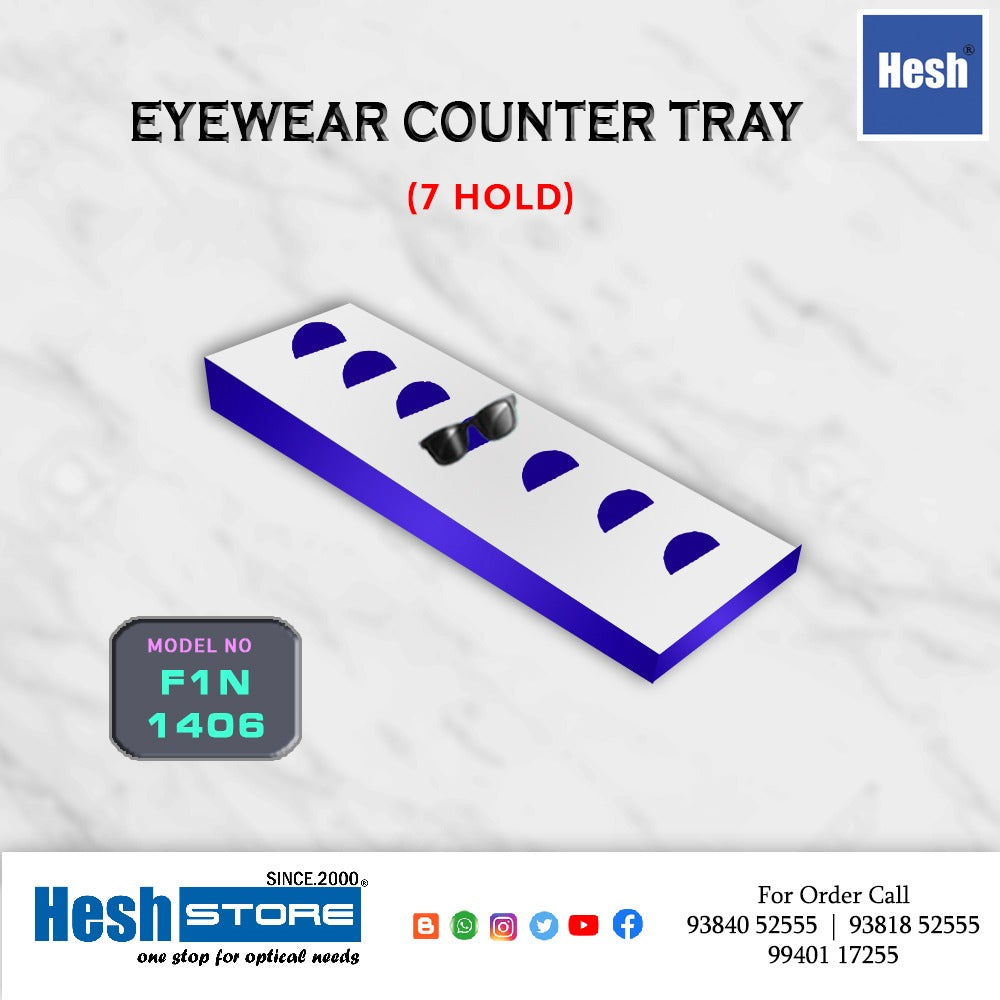 Acrylic Counter Tray - F1 - Singles