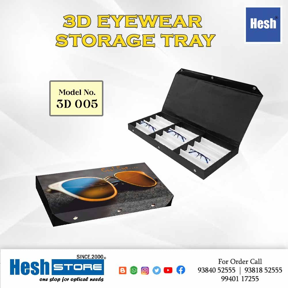 Eyewear Storage Box Case - Tray 004 - 3d Sunglass Concept