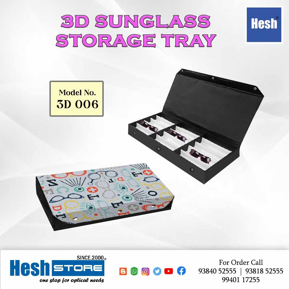 Glasses Storage Box - Tray 004 - 3d Medical Concepts
