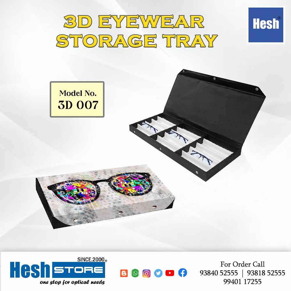 Eyewear Storage Box Case - Tray 004 - 3d Sunglass Concept