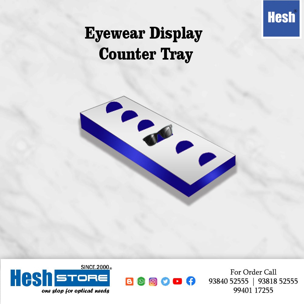 Acrylic Counter Tray - F1 - Singles