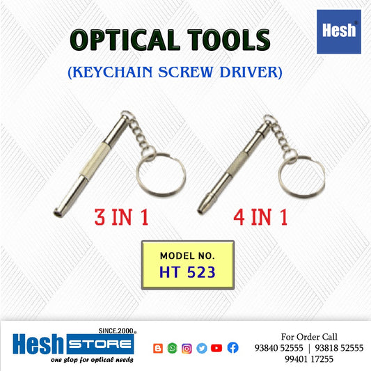 Optical Key Chain Screw Driver