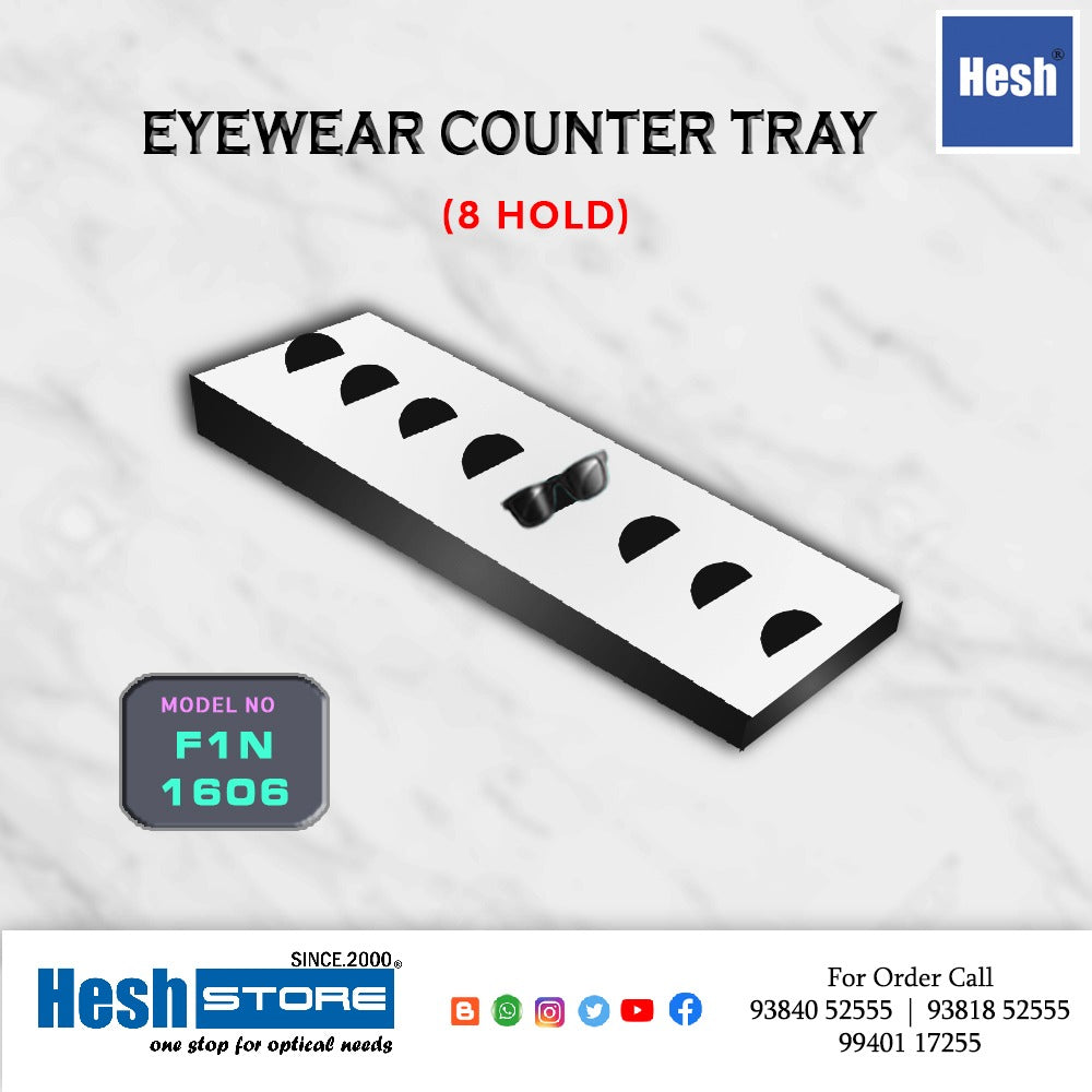 Acrylic Counter Tray - F1 - Singles