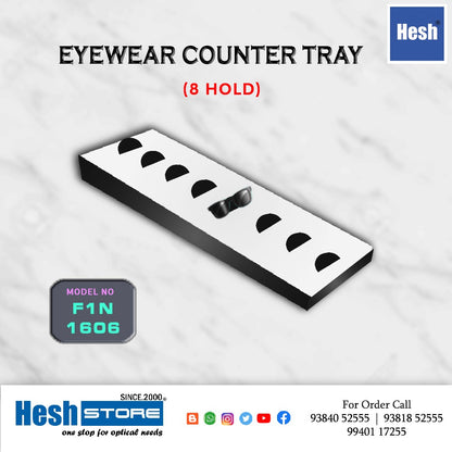 Acrylic Counter Tray SINGLES - F1