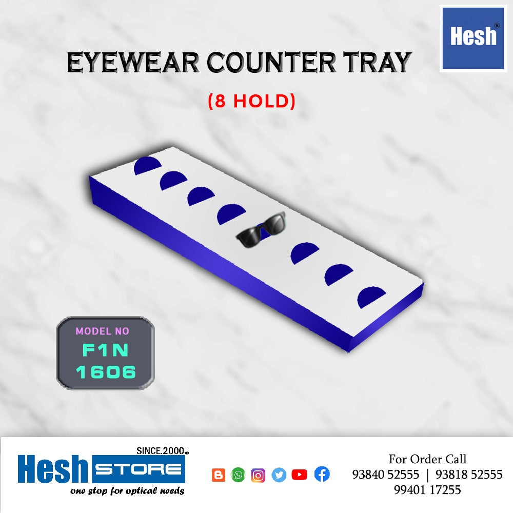 Acrylic Counter Tray - F1 - Singles
