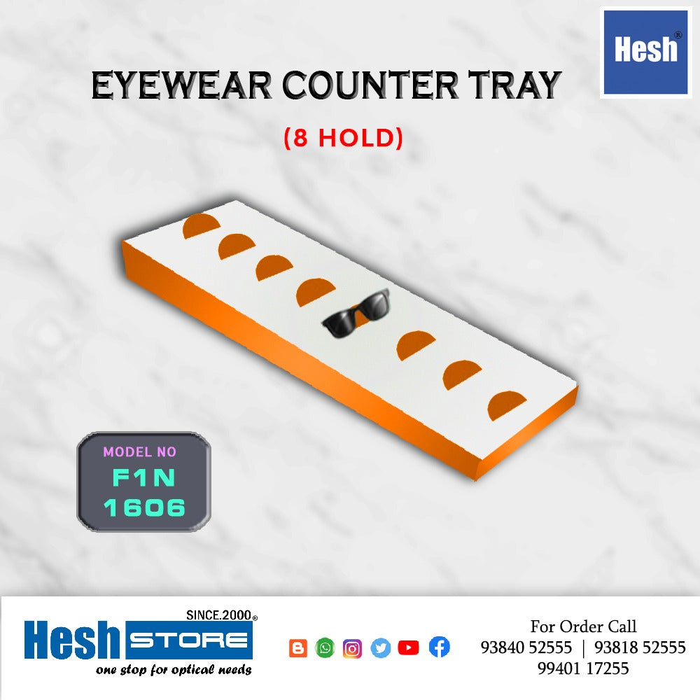 Acrylic Counter Tray - F1 - Singles