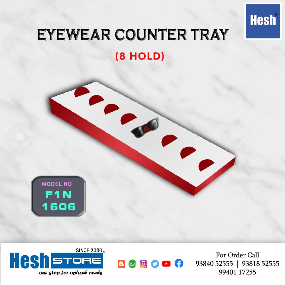 Acrylic Counter Tray - F1 - Singles
