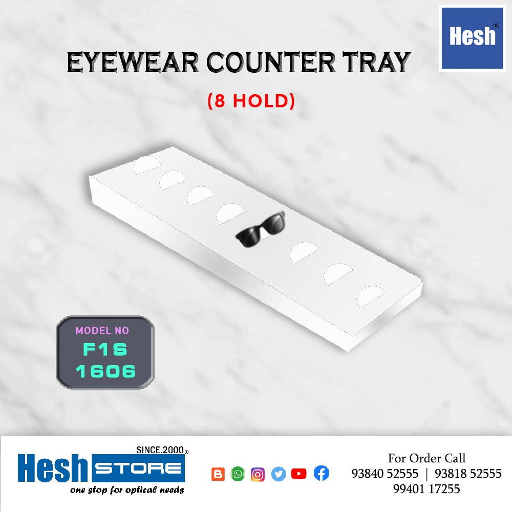 Acrylic Counter Tray - F1 - Singles