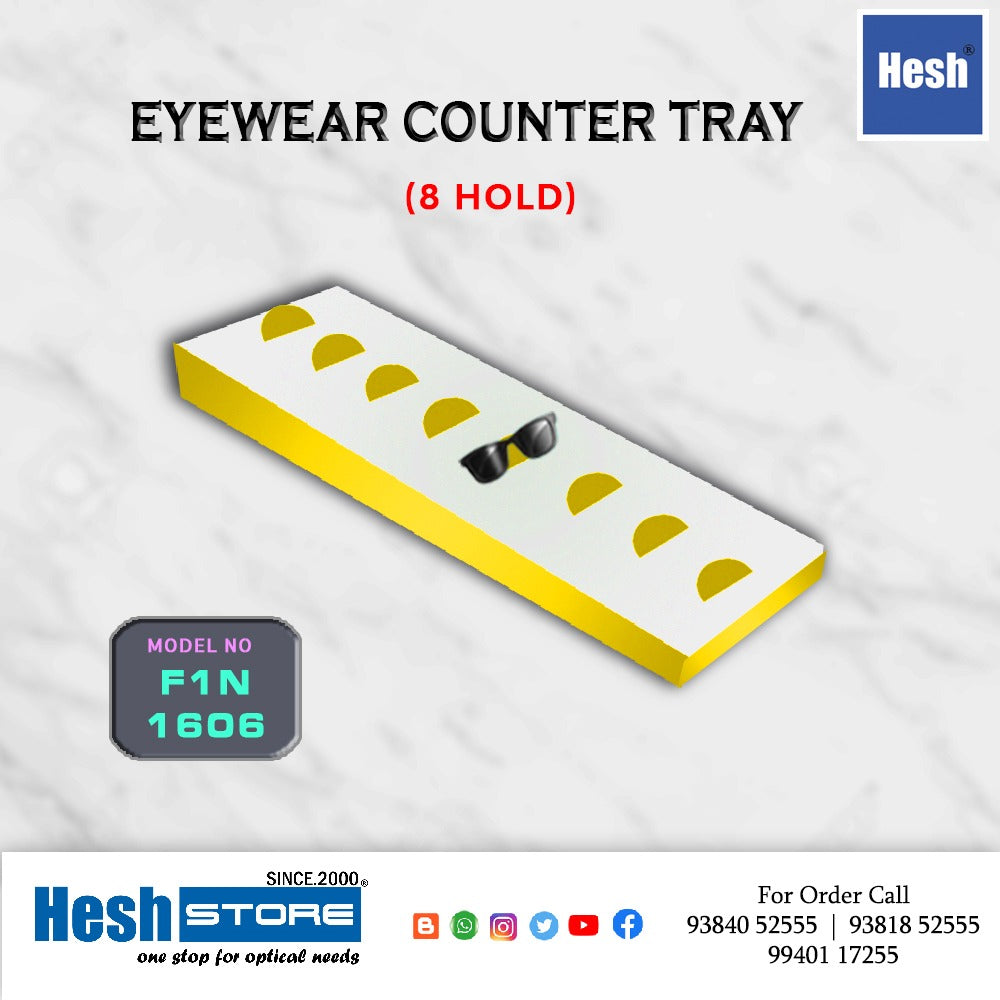 Acrylic Counter Tray - F1 - Singles