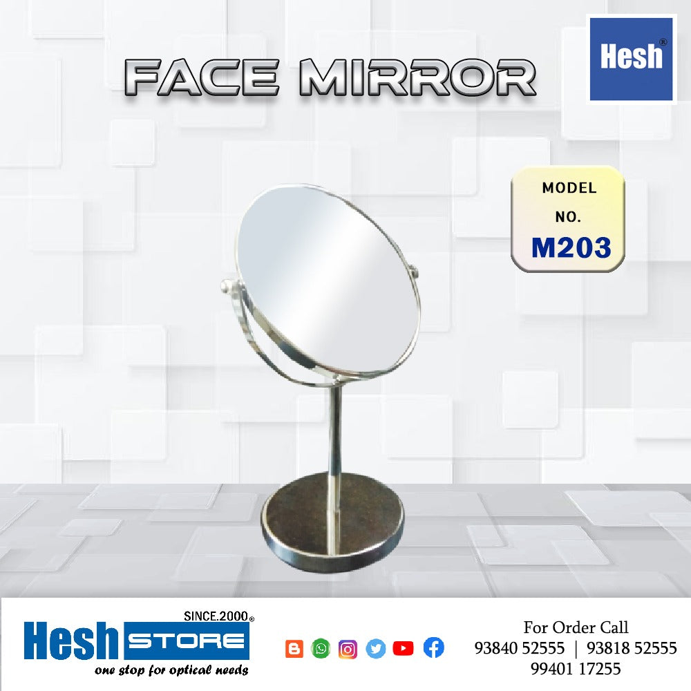 Mirror Stainless Steel - M203 - 7"