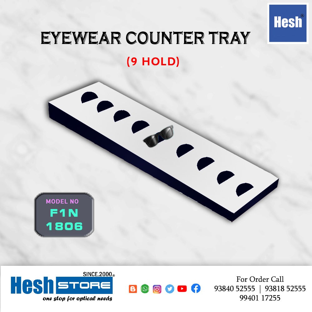 Acrylic Counter Tray - F1 - Singles