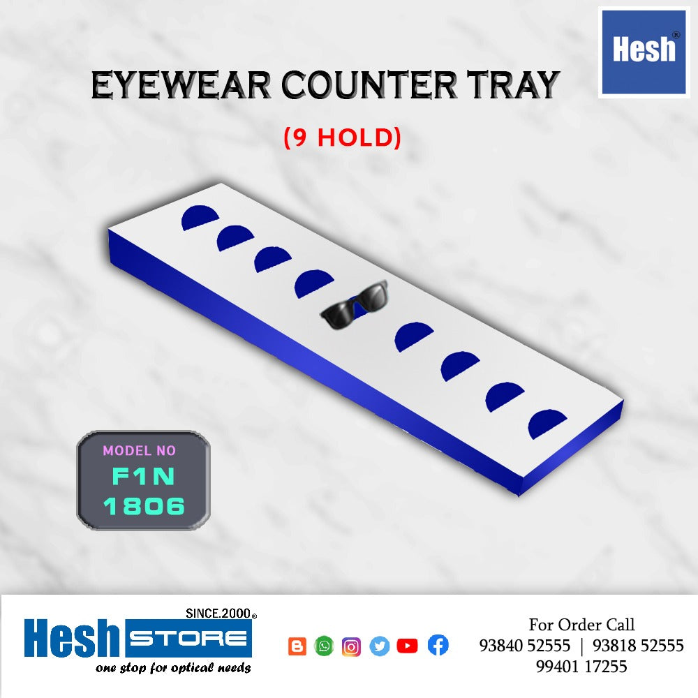 Acrylic Counter Tray - F1 - Singles