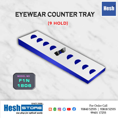 Acrylic Counter Tray SINGLES - F1