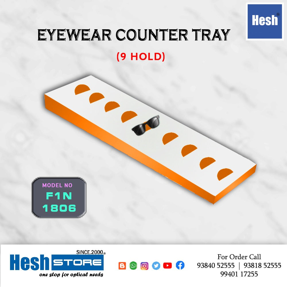 Acrylic Counter Tray - F1 - Singles