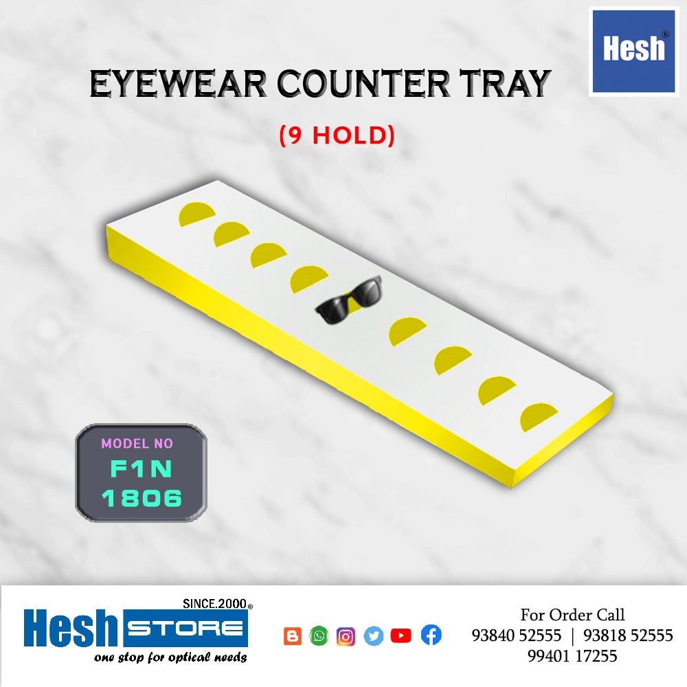 Acrylic Counter Tray - F1 - Singles
