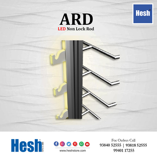 Non Lock Acrylic Nose Aluminium Rod - ARD