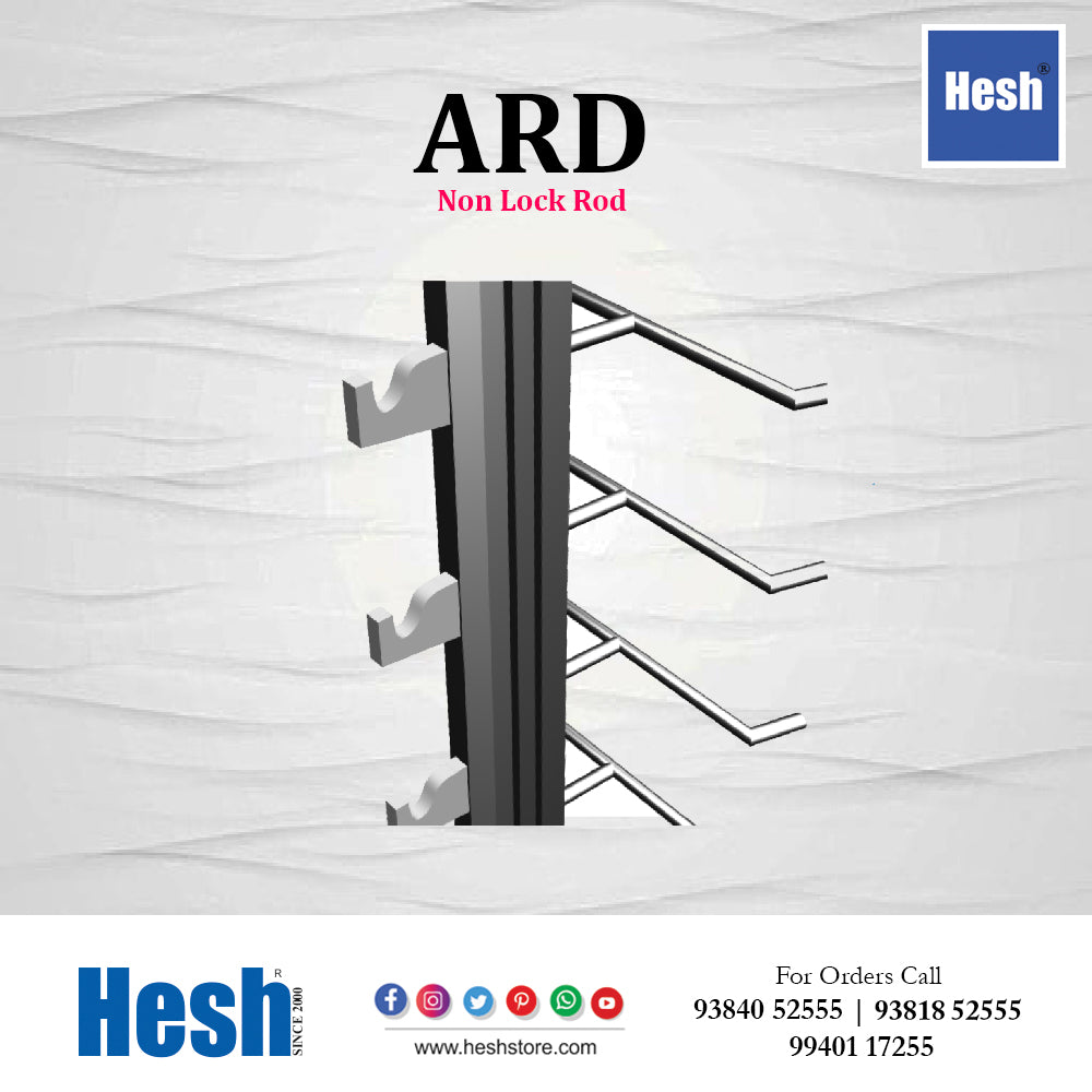 Non Lock Acrylic Nose Aluminium Rod - ARD