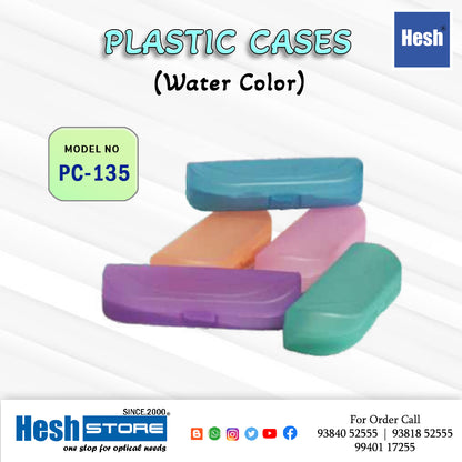 CASES FOR EYEWEAR GLASS TRANSPARENT