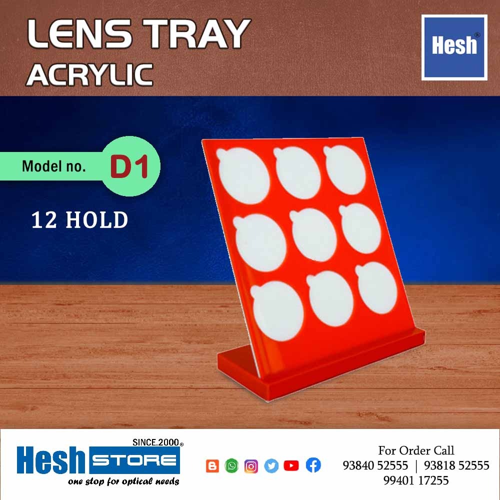 Acrylic Lens Tray - D1