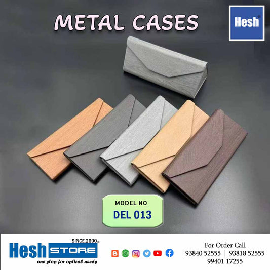 Premium Slim Metal Optical Eyewear Case