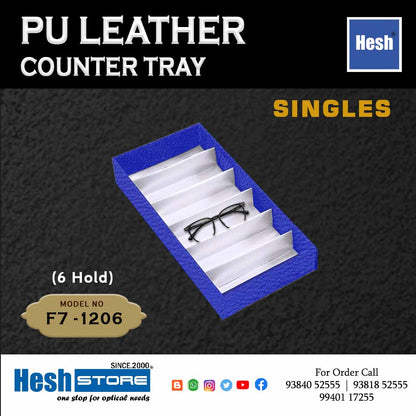 Pu Leather Counter Tray SINGLES - F7